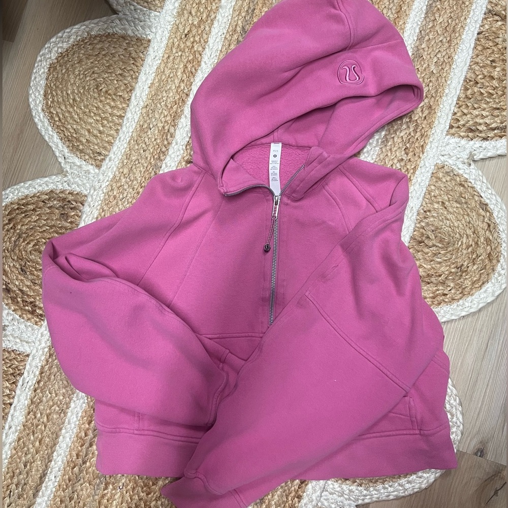 Lululemon Oversized scuba half zip hoodie